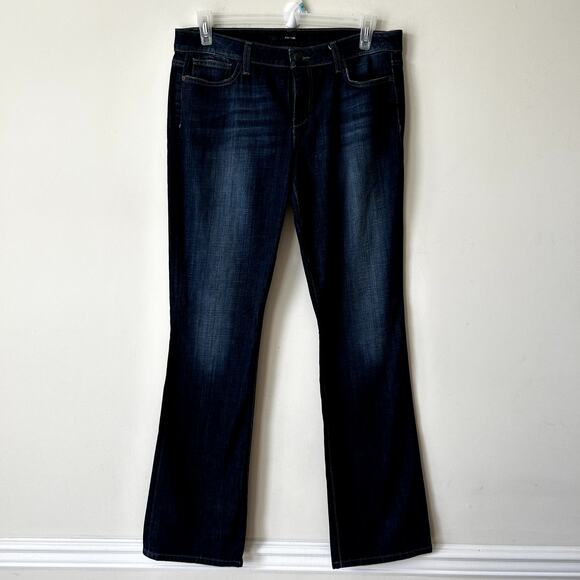 Joe's Jeans Icon Fit Size 32/14 NWT Dark Wash Long Tall Vintage Y2K Mid Rise - Picture 1 of 8